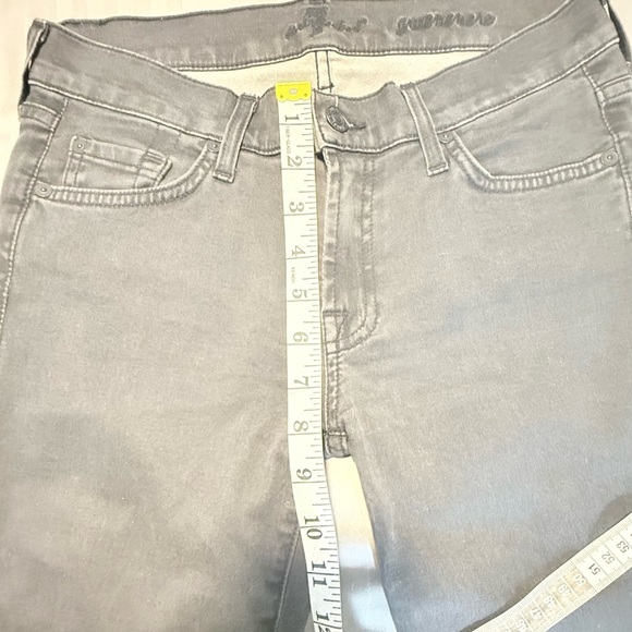 7 For All Mankind Charcoal Denim - Picture 7 of 10